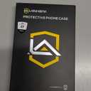 Lanhiem Magnetic for iPhone 17 Case, IP68 Waterproof Dustproof Case, [Compatible with Magsafe] [Built-in Screen Protector] Full Body Heavy Duty Rugged Phone Cover, 6.3 inch, Black/Clear