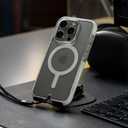 BodyGuardz Ace Pro Compatible with iPhone 16 Pro Max Case - Shockproof Cover with 18FT Drop Tested - Compatible with MagSafe - Wireless Charging - Responsive Buttons (Clear)