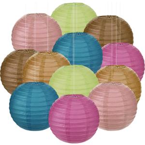 ROCEEI 12 Pcs Boho Paper Lanterns for Back to School Hanging Classroom Decor, Oh Happy Day 8'' Colorful Lanterns Party Decorations for Celebrating Welcome Back to School Birthday Wedding ROCEEI 12 Pcs Boho Paper Lanterns for Back to School Hanging Classroom Decor, Oh Happy Day 8'' Colorful Lanterns Party Decorations for Celebrating Welcome Back to School Birthday Wedding