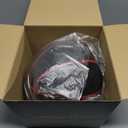 LIGHTSOUT X-KATS Indoor Silent Basketball Size 7 (29.5") Quiet Basketballs Dribbling Indoor Very Sleek Black/red, Practicing at Home Indoor Basketball Foam No Noise Airless, No Scratch or Damage of Flooring