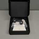 ManbaOne Interactive Screen Wireless Gaming Controller for PC/Switch/Switch 2/iOS/Android,Hall Effect Stick & Trigger,RGB Lighting,Remappable Buttons,1800mAh with Charging Dock (White)