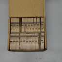 12 Pcs Place Card Holders for Table, 2 Inches Clear Acrylic Name Card Holder Table Number Card Holders Acrylic Card Display Stand for Wedding Business Party