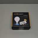 Hansang G25 LED Bathroom Light Bulbs, E26 Base 4000K Natural Daylight Vanity Mirror Light Globe Bulbs Uniform Lighting, High CRI Makeup Mirror Light Bulbs Not-Dimmable 4 Pack