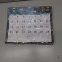 6 x Calendar 2026-2027 - 3 Month Wall Calendar Vertical Display (Folded in a Month), April 2026 - July 2027, 11" x 26", 3 Month Calendar, 2026-2027 Wall Calendar with Thick Paper, To-do & Notes - Green