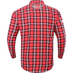 FOCO NFL Wordmark Basic Flannel Shirt (Large, Team Color)