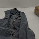 FindThy Womens Vintage Denim Jean Vest Oversized Button Down Jean Waistcoat Gilet (X-Large, 01 Blue)