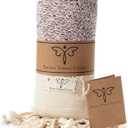 SMYRNA TURKISH COTTON Throw Blanket Vintage Series, Outdoor Blankets, Throws and Blankets for Couch, Sofa, Bed, Chair, Beach Picnic, Travel Boho Turkish Blanket Throw (Blush Pink, 60"x80")