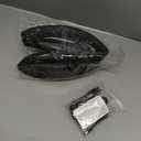 Heated Steering Wheel Cover: 3-Min 12V Quick Heating Leather with Overheat Protection, Non-Slip Grip  Fits 14.5-15.25 Wheels for Cars, SUVs(12V-Black)