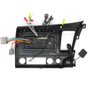 Car Radio Stereo for Honda Civic 2006-2011 2+64G Android 13 10 Inch Touch Screen Radio with Wireless CarPlay Android Auto Bluetooth GPS Back Camera FM/Voice Assistant/USB/SWC/MIC Radio 132