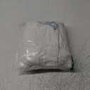 HIG Off White Chic Queen Bed Skirt - Easy Fit Scallop Edge Pleated Bedskirts, 14 Inch Drop Anti-Slip Dust Ruffle, Thick Fabric for Enhanced Privacy, Pre-Washed for Long-Lasting Use(N60022)