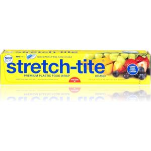 Stretch-Tite Premium Plastic Food Wrap, 500 Sq. Ft., 516.12-Ft. x 11.5/8-Inch
