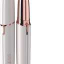 Finishing Touch Flawless Brows Eyebrow Hair Remover Electric Razor for Women with LED Light for Instant and Painless Hair Removal (White)