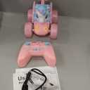 Logth Unicorn Toys RC Car for Girls 4-6 Pink Cute Remote Control Toy for Beginner - Easy-to-Use, 360°Flips Stunt & Cool Blinky Lights - 3 4 5 6 7 8-10 Year Old Girl Birthday Gift Idea Christmas Stuff