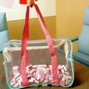 Mahjong Tile Bag for American Mahjong Set  Waterproof Clear PVC Mahjong Accessories Case, Fits Standard Tiles (13.859.43 in)  Portable Travel Storage Organizer for Mahjong Tiles & Game Pieces