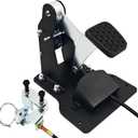 ACAR-B9 Universal Passenger Side Dual Brake Pedal Right Hand Drive Conversion Kit, Driver's Assist Device Brake for Driving School, Instructor Cars Fits All Vehicles