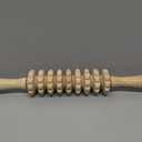 Wood Massage Roller Muscle Roller Cellulite Massage Tool Fascia Blaster Lymphatic Drainage Massager Wood Therapy Massage Tools for Deep Tissue Muscle Relief Recovery(9-Wheel)
