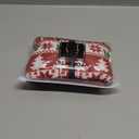 SCENEREAL Christmas Winter Dog Vest Coat with Harness Built in, Warm Puppy Jacket for Small Medium Dogs, Cold Weather Coat with Zipper, Fleece Puffer Vest Windproof Snow Clothes, S