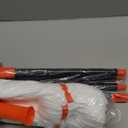 Self Wringing Twist Mop for Floor Cleaning, 57.5 inches Long Handle Cotton String Mop with Wringer, Washable Microfiber Wet Mop with Scouring Pad for Hardwood, Tile, Bathtub, Kitchen