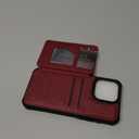 Vinich for iPhone 15 Pro Max Wallet Case with Card Holder, RFID Blocking Credit Slots Kickstand Shockproof Phone Cover Fit for iPhone 15 Pro Max 6.7" Burgundy