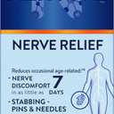 Nervive Nerve Relief, Occasional Nerve Discomfort II, Nerve Relief, Starts Working in 7 Days, Stabbing, Burning, Alpha Lipoic Acid, B Vitamins, Turmeric, Ginger, Nervive Supplement, 30 Tablets, BB 10/2026