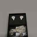 IEM Earbuds, KZ ZAS High Performance in-Ear Earphones (Detachable, Balanced Armature Drivers Dynamic Drivers 7BA+1DD Hybrid Earphones, Noise Isolating, High Accuracy) (Without Mic, White)