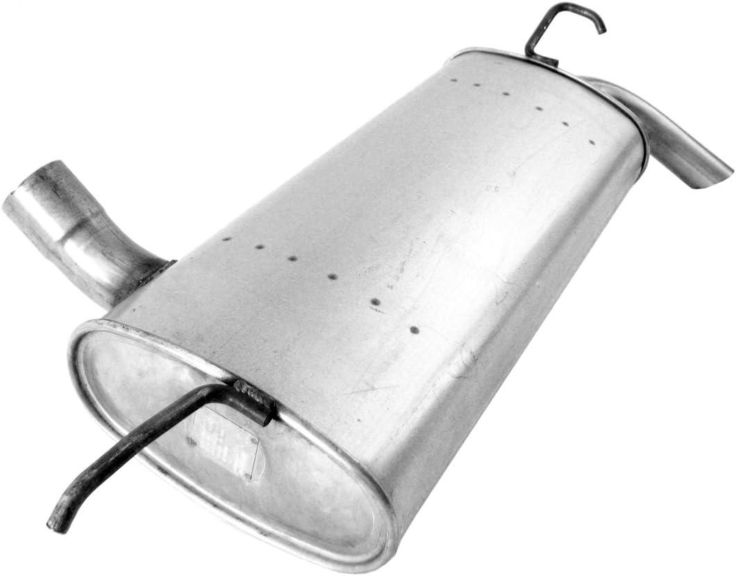 Walker Quiet-Flow 50065 Direct Fit Exhaust Muffler Assembly 2.5" Inlet (ID) 2.25" Outlet (OD) for Jeep Wrangler