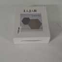 LAJAR 8 Pcs Self Adhesive Felt Bulletin Board Tiles (Large), Hexagon Color Felt Pin Board Wall Tiles for Photos, Pictures, Memos (Green Large)