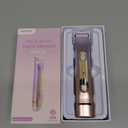 Bikini Trimmer for Women, Electric Razors with Dual Heads, Rechargeable Pubic Hair Trimmer with IPX7 Waterproof, Painless Pro Shaver for Underarm Leg Arm Body Face Private AreaRoyalRose