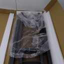 TEMI Small Computer Desk Folding Table - 35.8" Foldable Office Desk, No Assembly, Perfect for Small Spaces in Bedroom, Dorm, or Apartment, Portable Mini Desk or Study Table with Compact Design, Brown