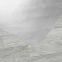 Marvelux Clear Floor Protector Mat, Multi-Purpose PVC Hardwood Floor Protection Mat, Durable Waterproof Plastic Floor Covering, Rectangular, 35.5" x 47" Home and Office Desk Mat