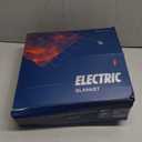 Bedsure Heated Blanket Throw Blanket - Fast Heating Electric Blanket, Soft Flannel Heated Throw with 4 Time Settings, 6 Heating Settings, Warm Gifts for Grandma & Grandpa & Seniors (50"x60", Grey)