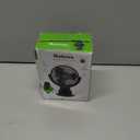 Holmes 4 On-The-Go Personal Fan with Clip 3 Speed Settings, 360 Rotation, Rechargeable Battery, USB-C Charging, Compact & Portable Design, Black Ideal for Desks & Personal Spaces