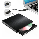 External DVD Drive USB 3.0 Type-C CD Burner Portable CD +/-RW Drive DVD Player for ROM Rewriter Burner Compatible with Laptop Desktop PC Windows MacBook Linux Mac OS