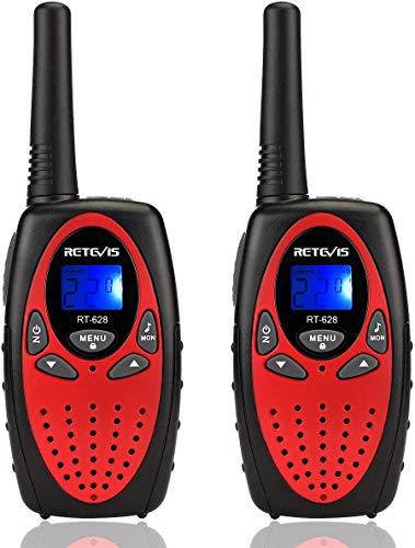 Retevis RT628 Walkie Talkies for Kids,Toys Gifts for 6-12 Years Old Boys Girls,Long Range 2 Way Radio 22CH VOX,Birthday Gift,Family Walkie Talkie for Camping Hiking Indoor Outdoor