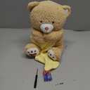 BEREST Baby Sleep Soother Bear, Mom's Heartbeat & Lullabies White Noise Machine, Nursery Decor Night Light Projector, Toddler Crib Sleeping Aid, Newborns Shower Gifts Portable Teddy