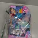 Princess Doll with Little Mermaid & Pink Dolphin Playset, Blonde Hair Dolls Toys with Accessories, Gift for 3 to 7 Year Old Girls