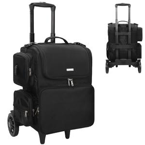 Relavel Hair Tools Travel Bag Hair Stylist Backpack & Folding Hand Truck, Dolly Cart with 2 Big Wheels : Beauty & Personal Care