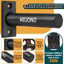 Weight Plate Holder, Wall Mounted Weight Rack Storage for Weight Plates, Home Gym Organizer
