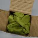 DEZENE Throw Pillow Covers 18x18 Chartreuse: Pack of 2 Cozy Soft Velvet Square Modern Luxury Decorative Throw Pillow Cases for Sofa Couch Living Room Bed Home Decor