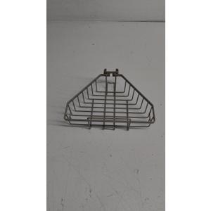 Sturdy Stainless Steel Corner Shower Caddy Basket, 9.5-Inch, Satin Nickel, Wall Mounted – Design House