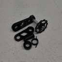 Coherny Single Speed Bike Chain Tensioner Lightweight Aluminum Alloy Bicycle Replacement Accessories (Black)