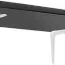 White Shelf Bracket 6" x 8", Wall Mounted Shelf Supports 8 Inch, 20 Pack, SBW6820