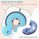 Supet Raised Inflatable Dog Cone Collar to Stop Licking, Soft Dog Cone Alternative After Surgery, Doggie Neck Donut Collar for  Dogs, L