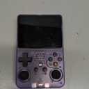 R36S Handheld Arcade Console - Built-in 20,000 Games & 64G, 3.5 Inch IPS Screen, Open Source System, Classic Emulator (Purple+)
