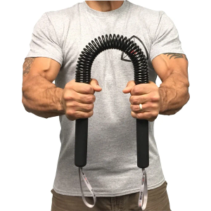 Python Power Twister Bar - Upper Body Exercise for Chest, Shoulder, Forearm, Bicep and Arm Strengthening Workout Equipment by Core Prodigy