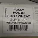 Loloi Chris Loves Julia Polly Collection POL-09 Fog/Wheat 2'-3" x 3'-9" Accent Rug