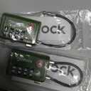 TSA Approved Luggage Locks | Inspection Indicator, 4-Digit Combination, Durable Zinc Alloy | for Suitcases, Backpacks, Travel Bags | Green, 2-Pack