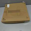 Kingsyard Finch Bird Feeder for Outdoors Hanging, Metal Mesh Tube Bird Feeders for Thistle & Nyjer Seed, Large Removable Tray & Rainproof Dome, 2.5 lbs Seed Capacity, Yellow