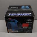 XPOWER P-230AT Mini Mighty 1/4 HP 925 CFM Centrifugal Air Mover, Carpet Dryer, Floor Fan, Blower, Stackable, Daisy Chain, for Water Damage Restoration, Janitorial, Plumbing, Home Use