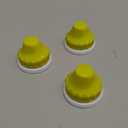 Kiinde Foodii Baby Food Storage System, Reusable Snack Spout Attachments, 3-Pack